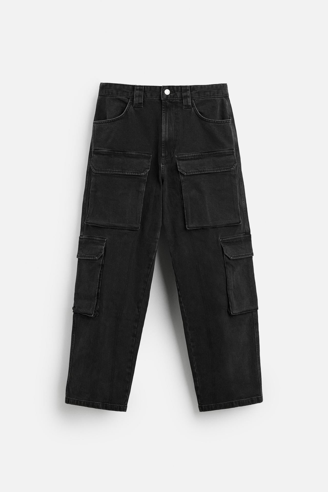 CARGO POCKET DENIM TROUSERS Pegasus