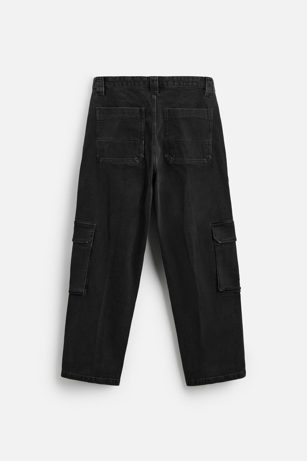 CARGO POCKET DENIM TROUSERS Pegasus
