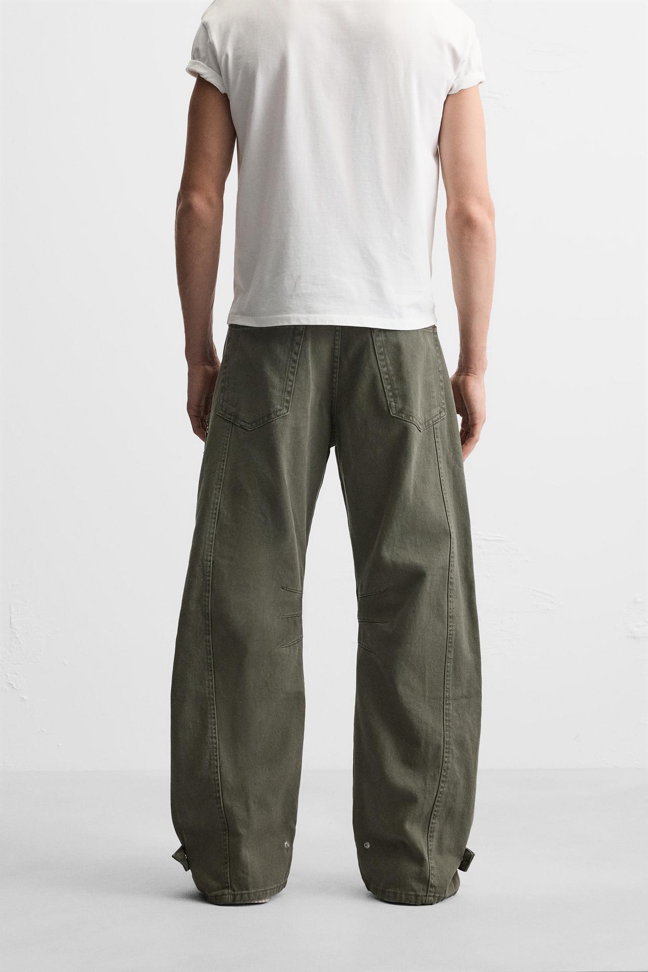 CARGO POCKET DENIM TROUSERS Pegasus