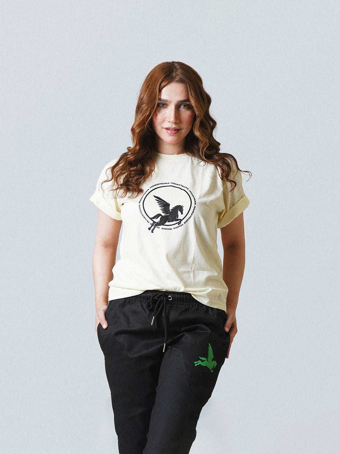 DANGEROUS ANIME T-SHIRT- BEIGE Project Pegasus