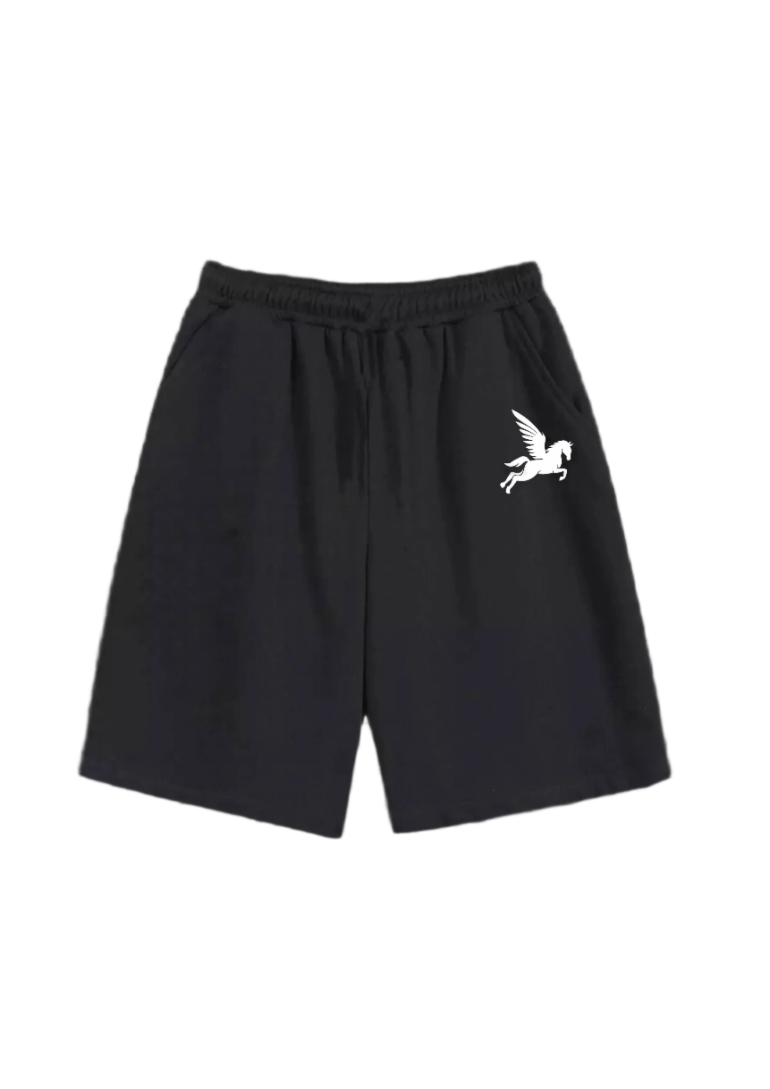 Dark Gray Basic Shorts Pegasus