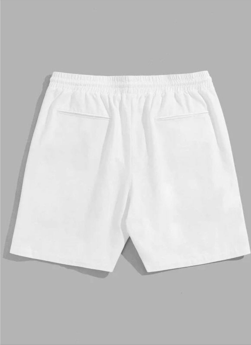 RISE HIGH SHORTS- WHITE Pegasus