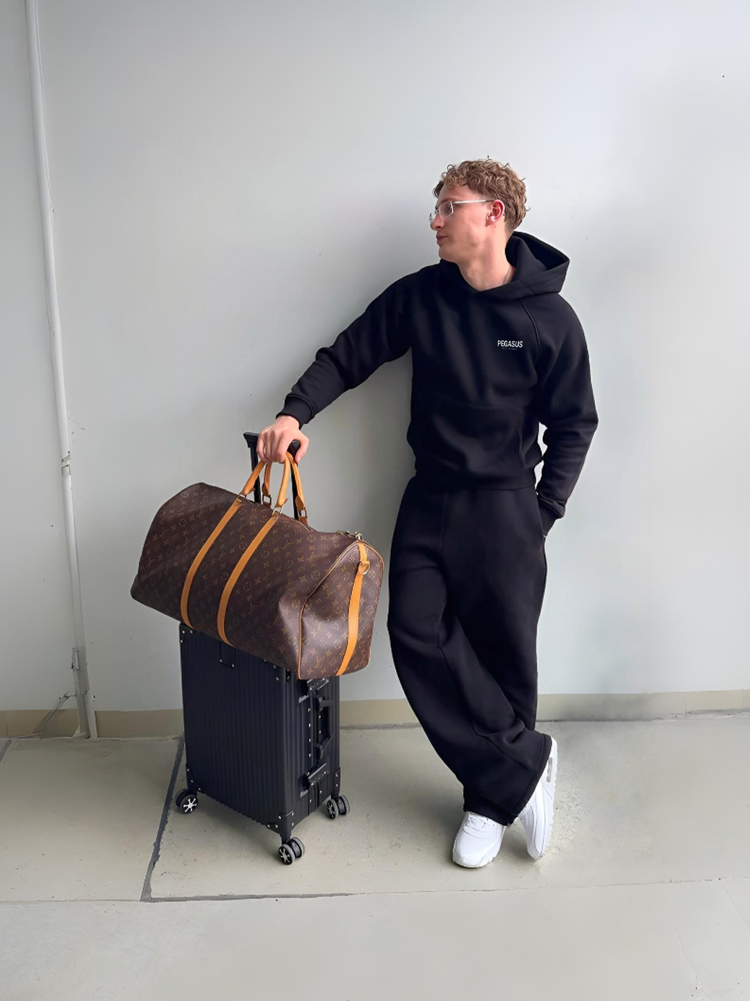 Pegasus Baggy Sweatpant Black Project Pegasus