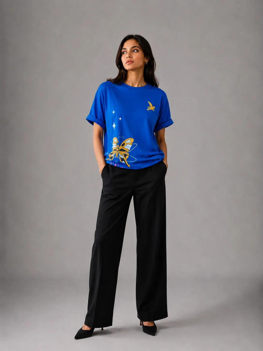 BUTTERFLY T-SHIRT- OVERSIZED Project Pegasus