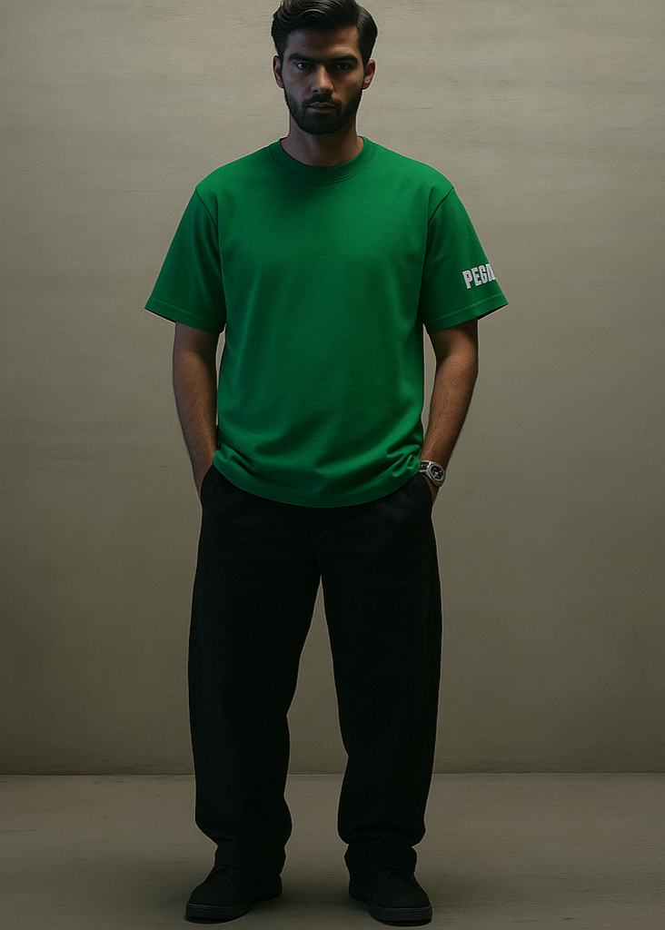 BASIC OLIVE GREEN T-SHIRT Pegasus