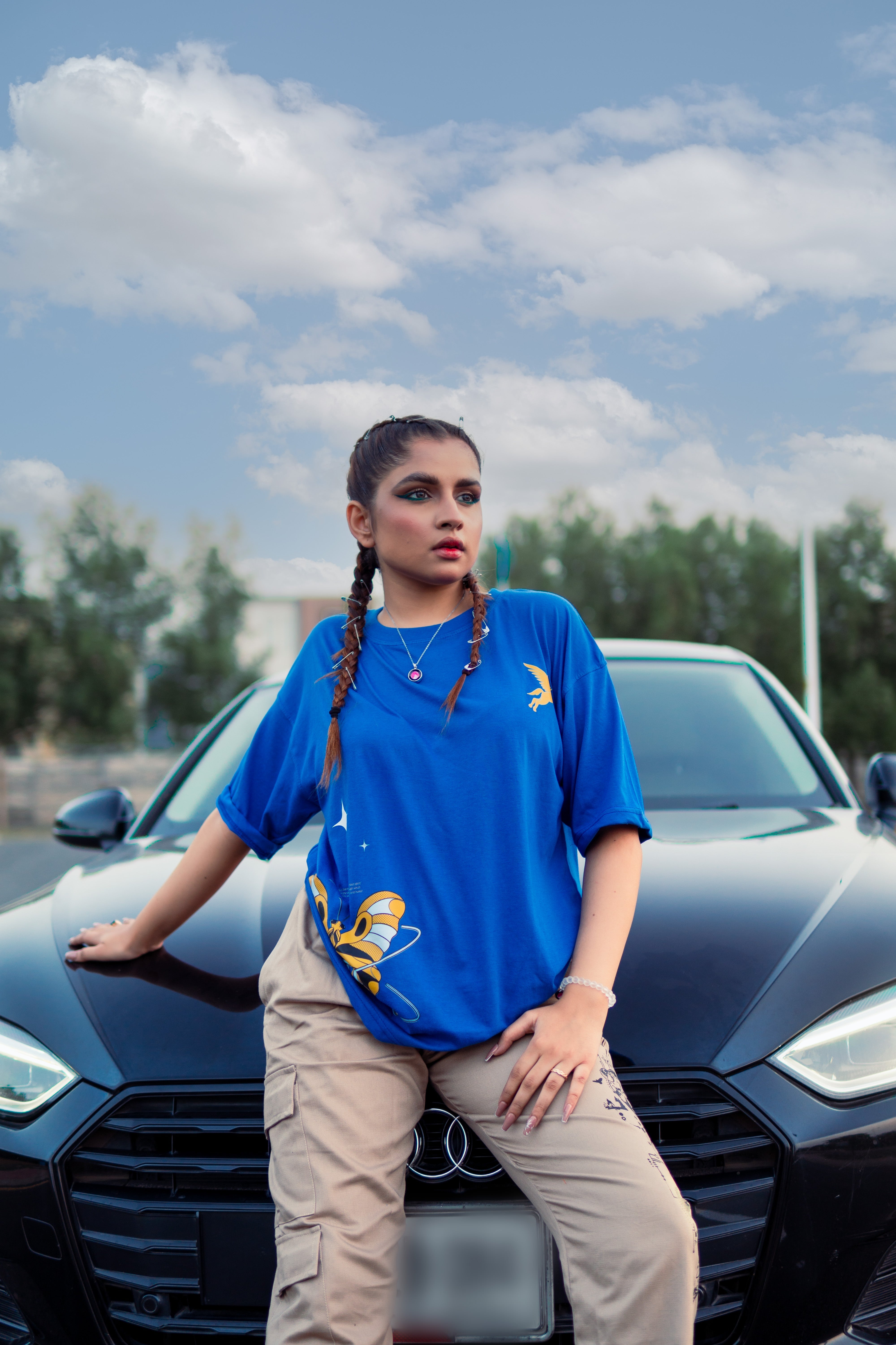 BUTTERFLY T-SHIRT- OVERSIZED Pegasus