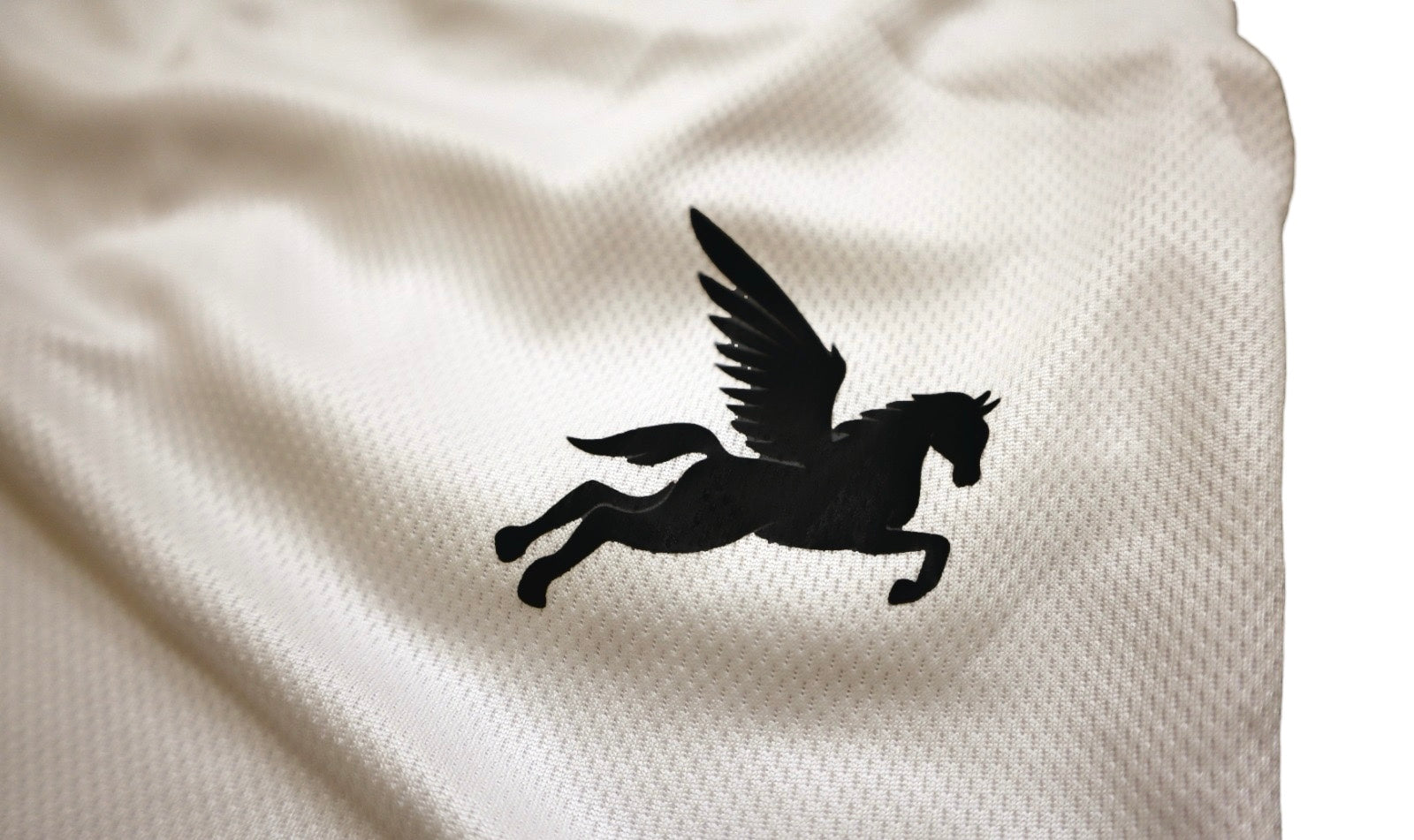 RISE HIGH SHORTS- WHITE Pegasus