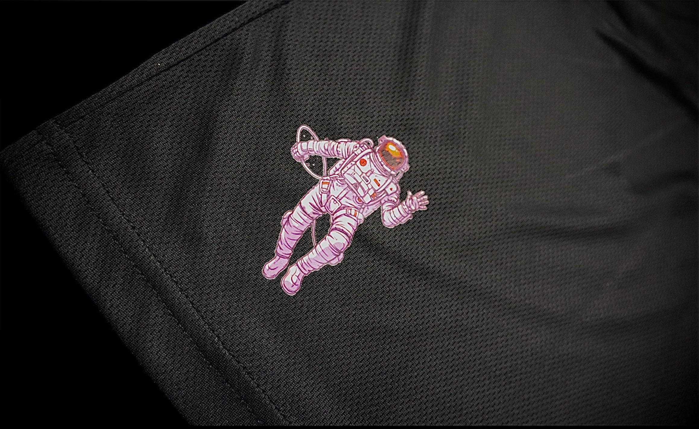 SPACE SHORTS- BLACK Pegasus