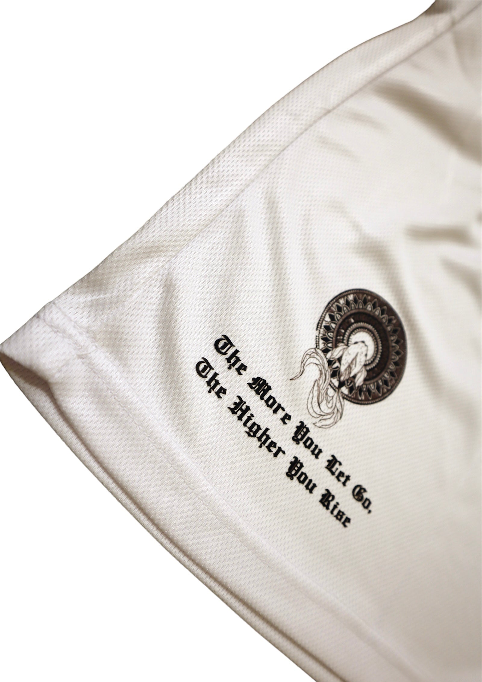 RISE HIGH SHORTS- WHITE Pegasus