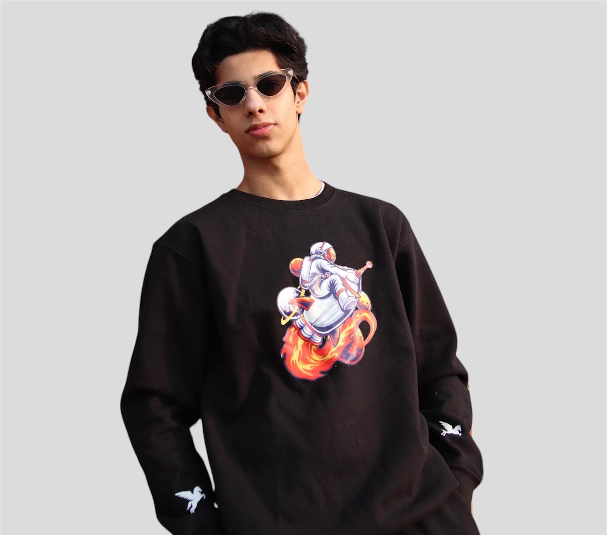 Spaceship Sweatshirt Pegasus
