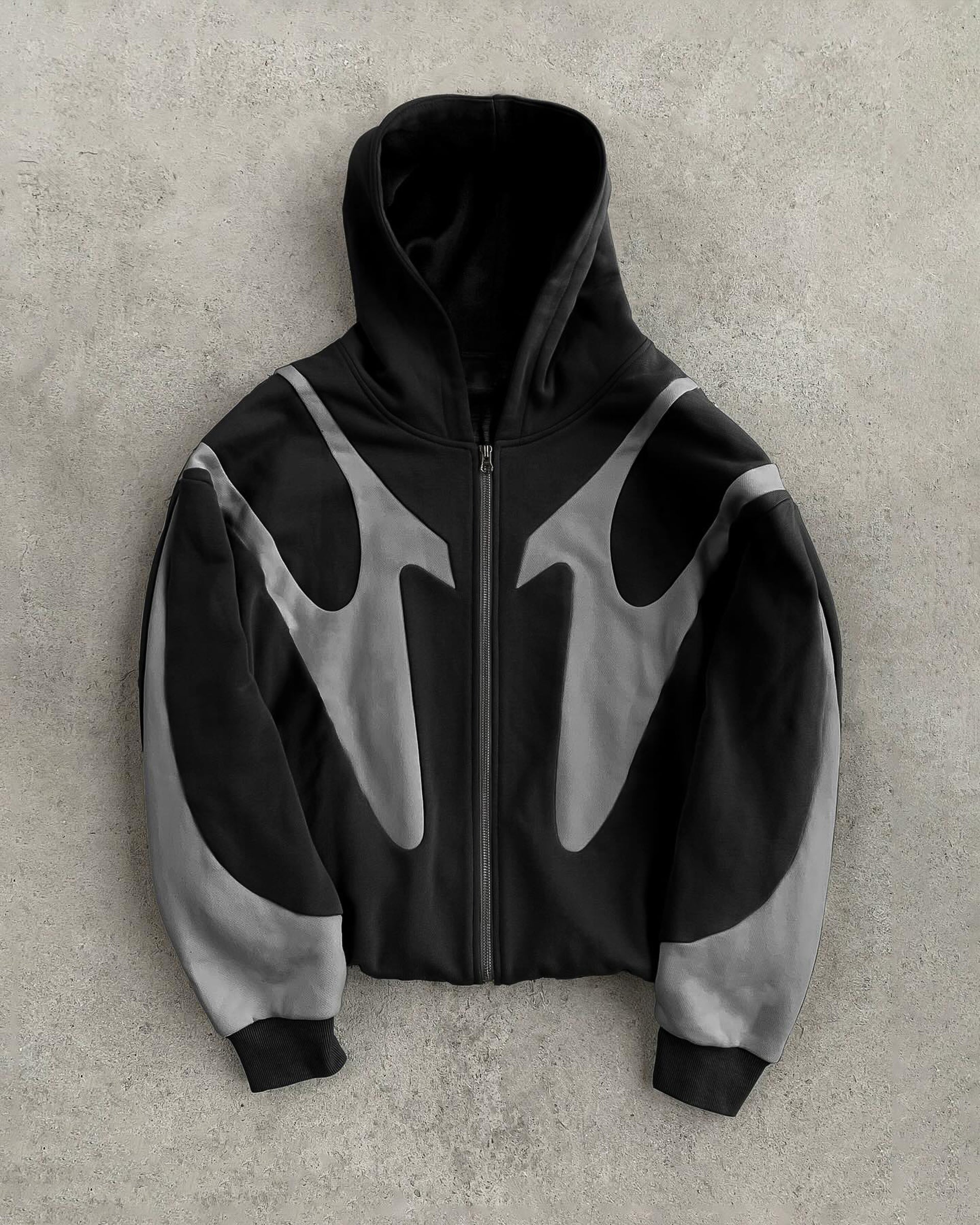 Fuse Hoodie - Black/Grey Pegasus