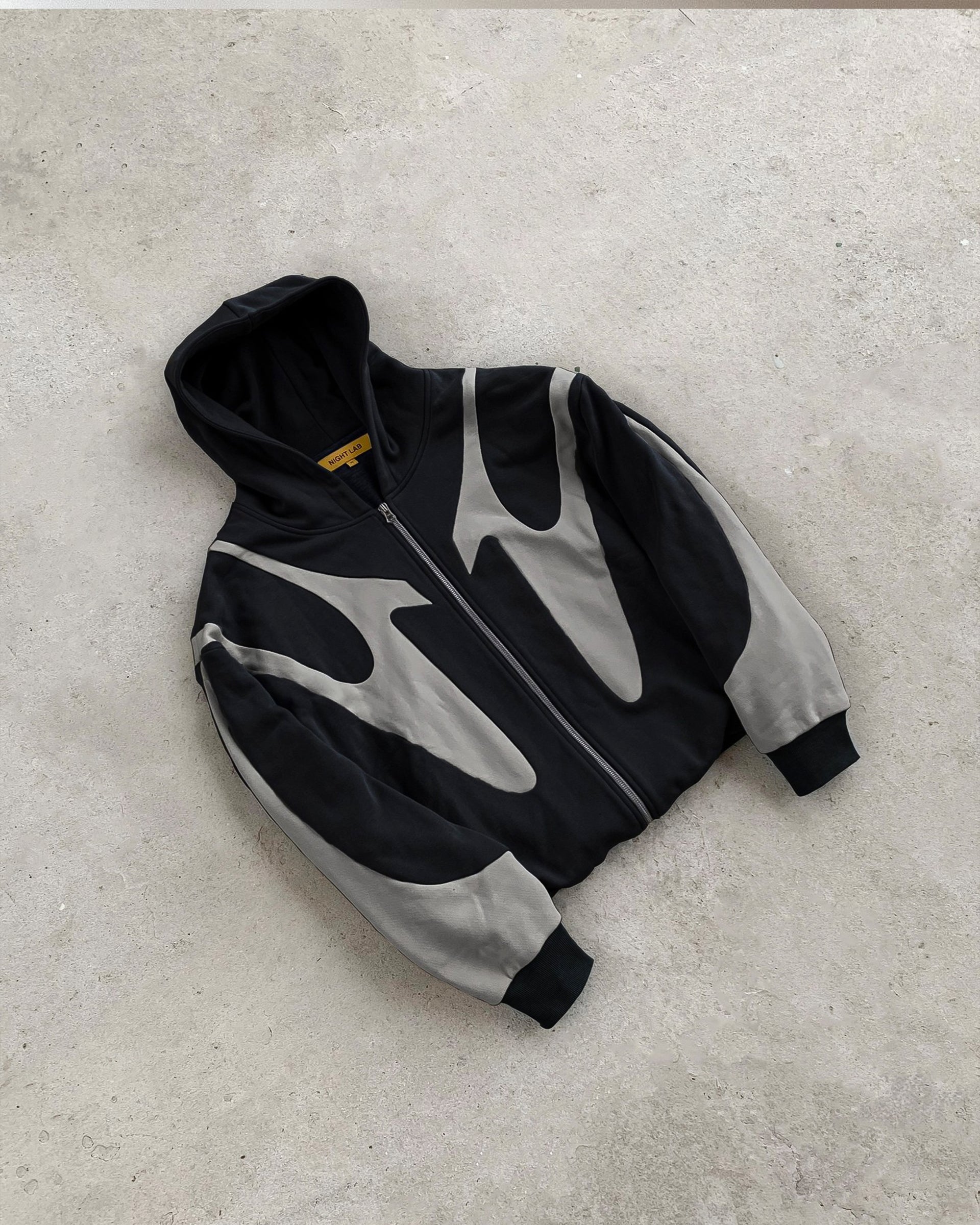 Fuse Hoodie - Black/Grey Pegasus