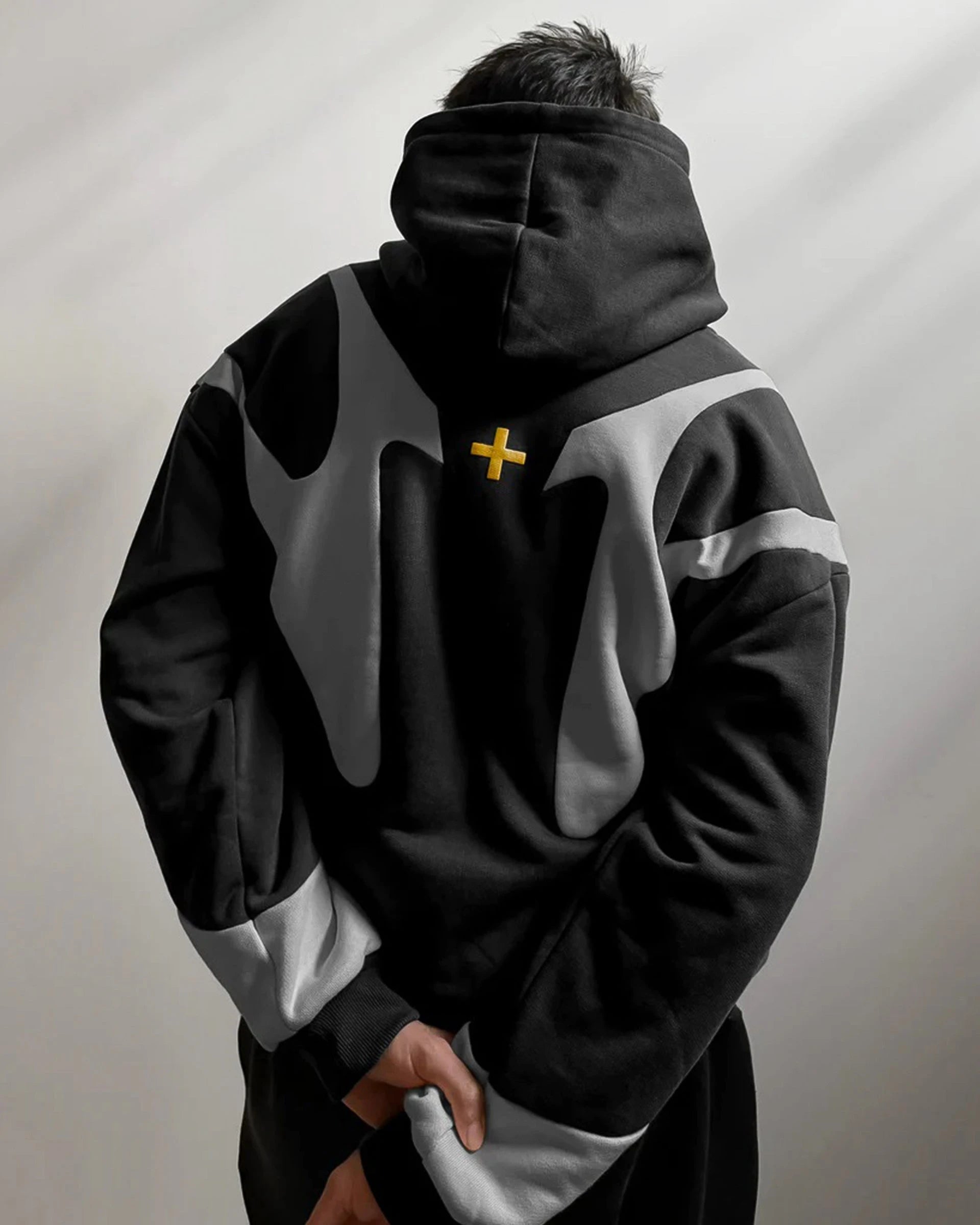 Fuse Hoodie - Black/Grey Pegasus
