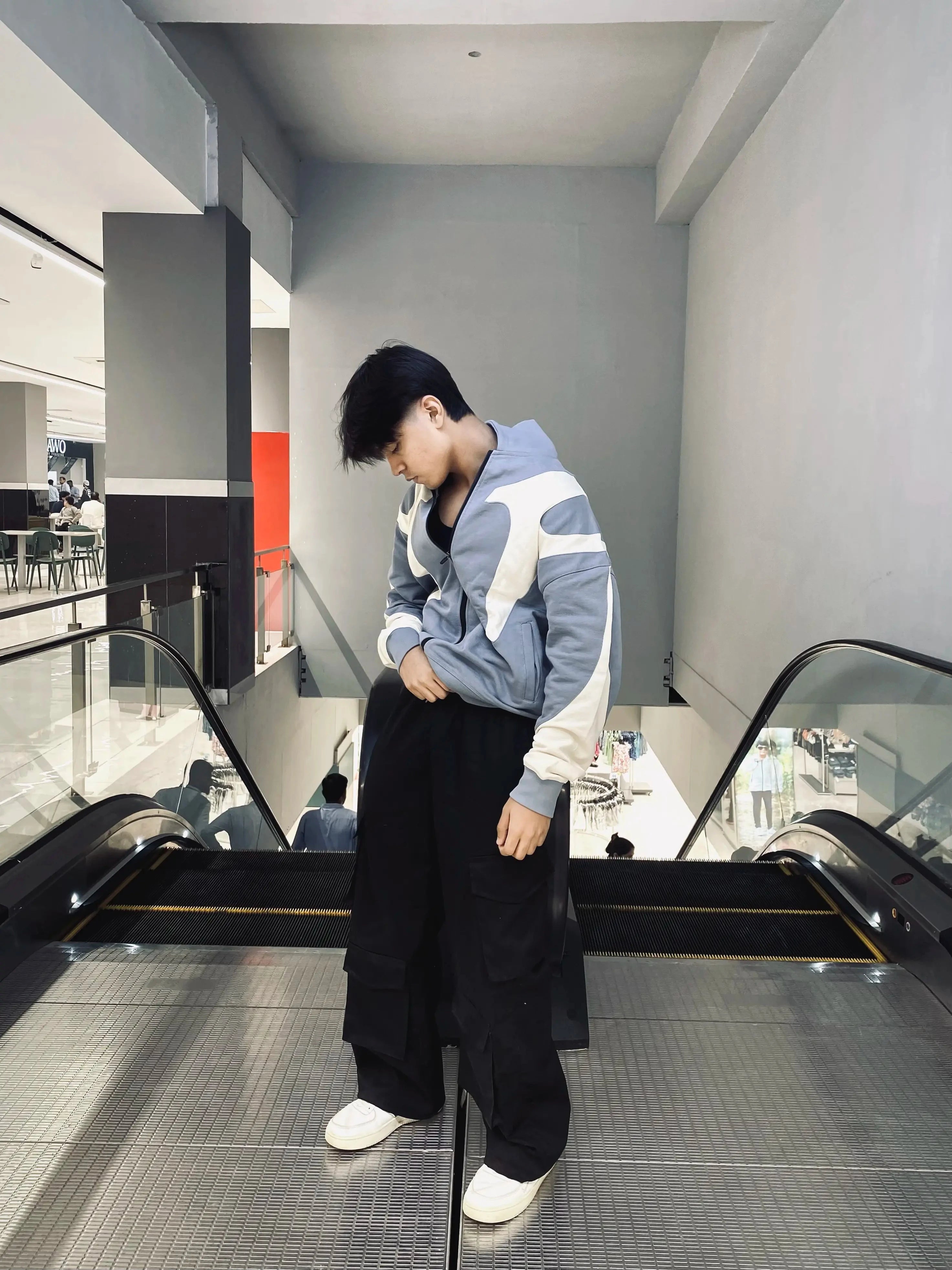 Fuse Hoodie - Cadet Blue Pegasus