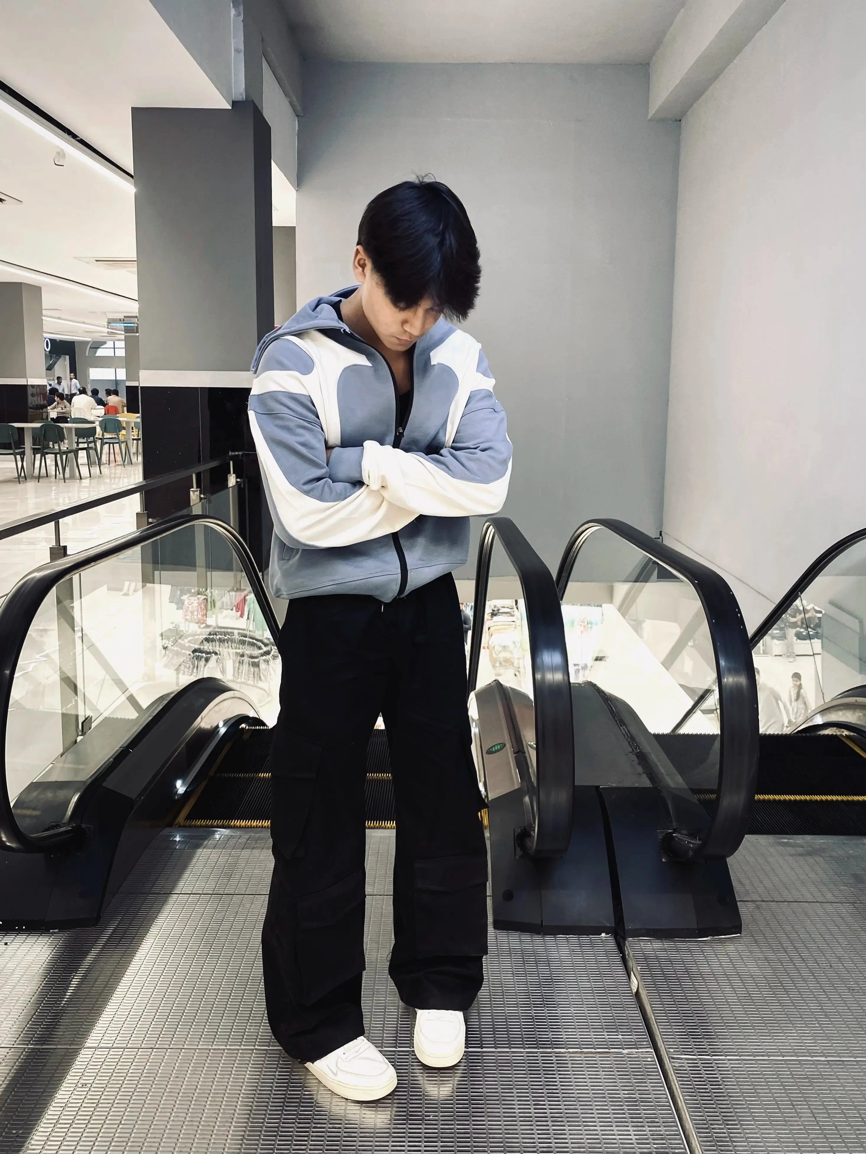 Fuse Hoodie - Cadet Blue Pegasus