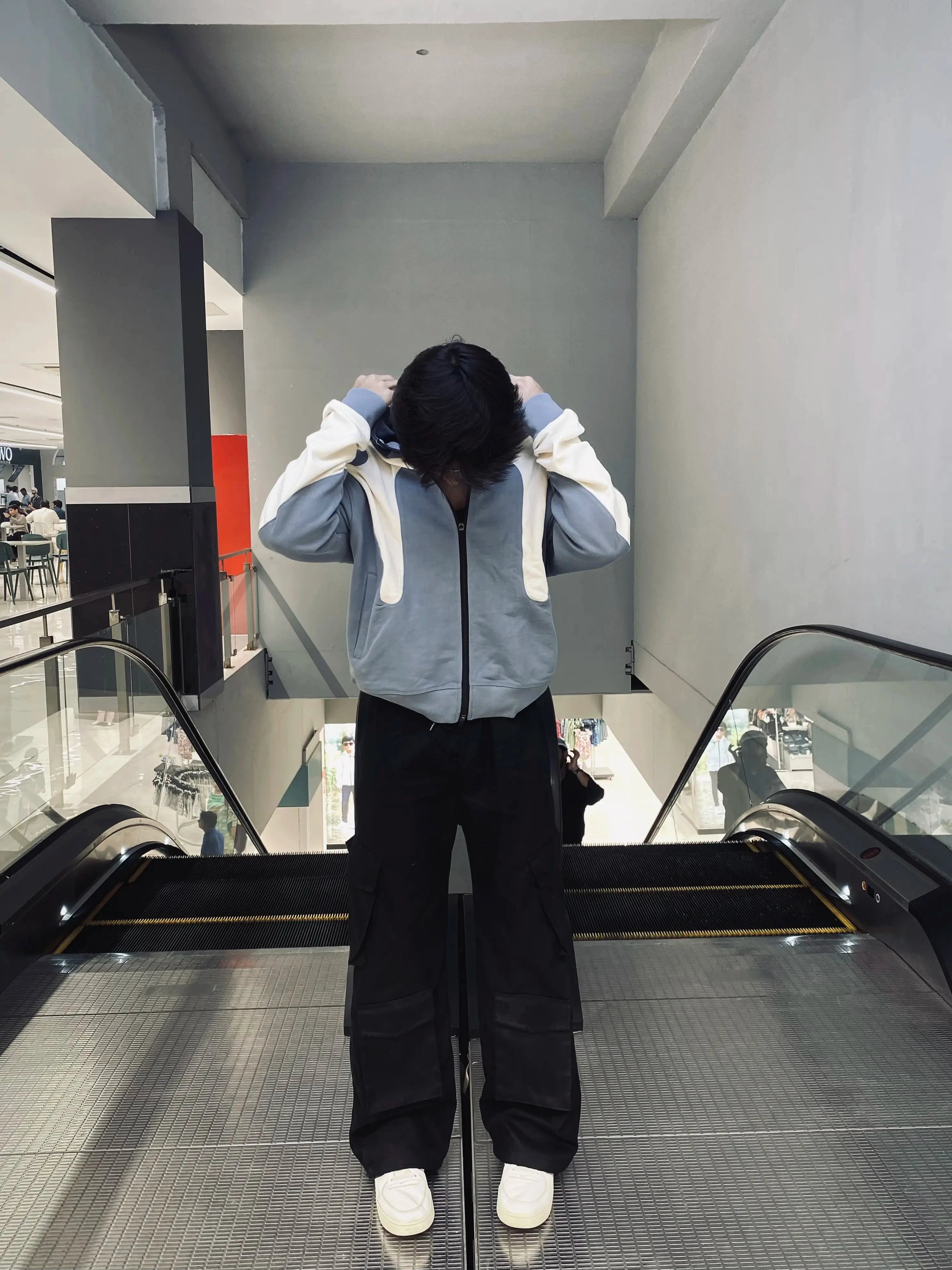 Fuse Hoodie - Cadet Blue Pegasus