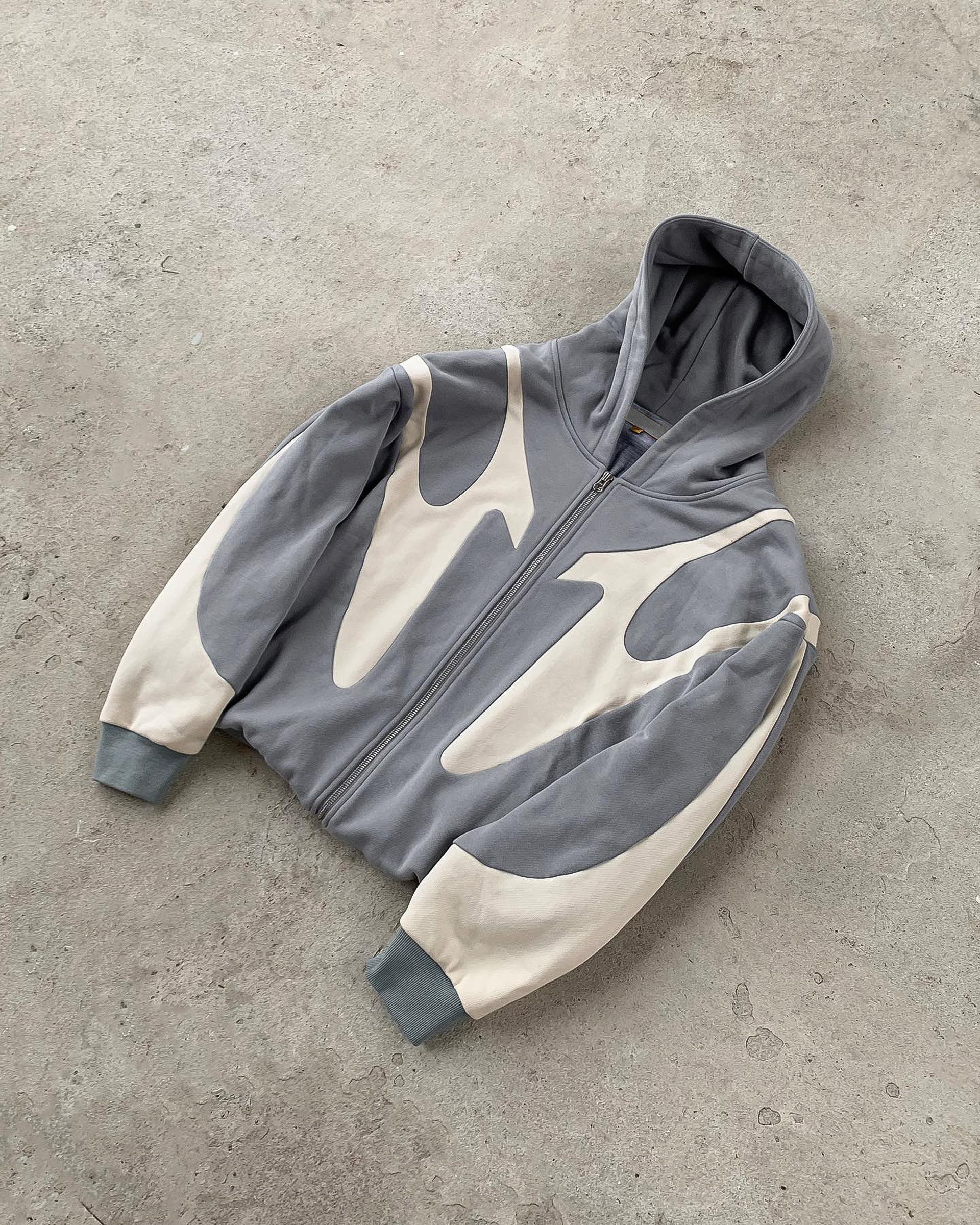Fuse Hoodie - Grey/Light Cream Pegasus