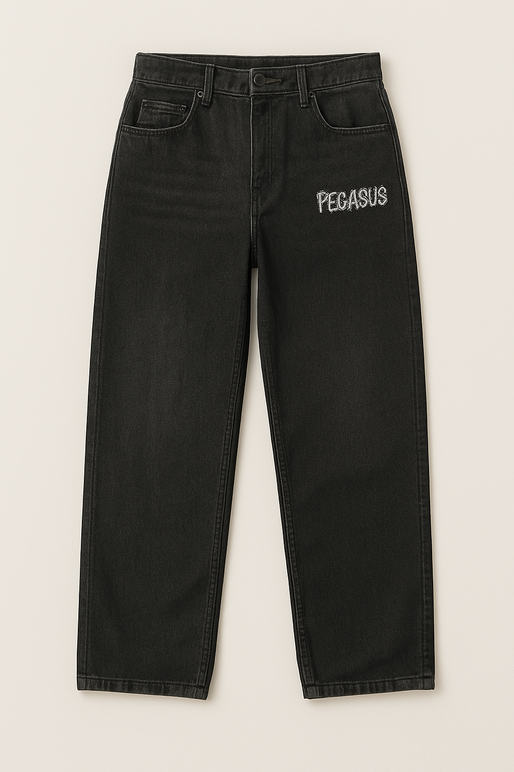 BLACK BAGGY JEANS