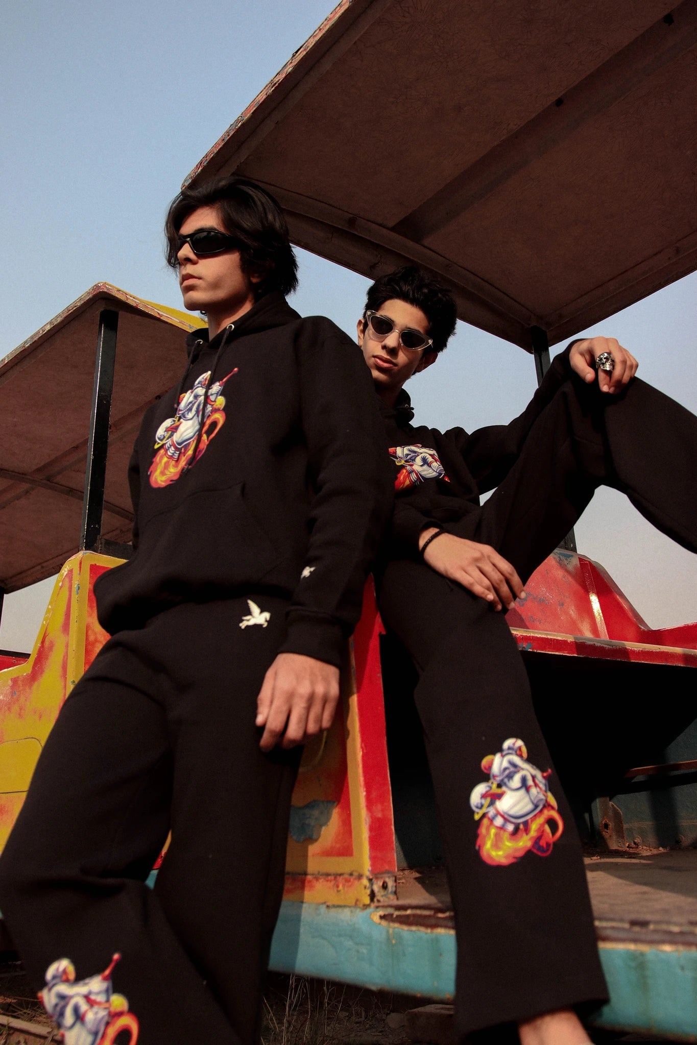 Spaceship Hoodie Pegasus