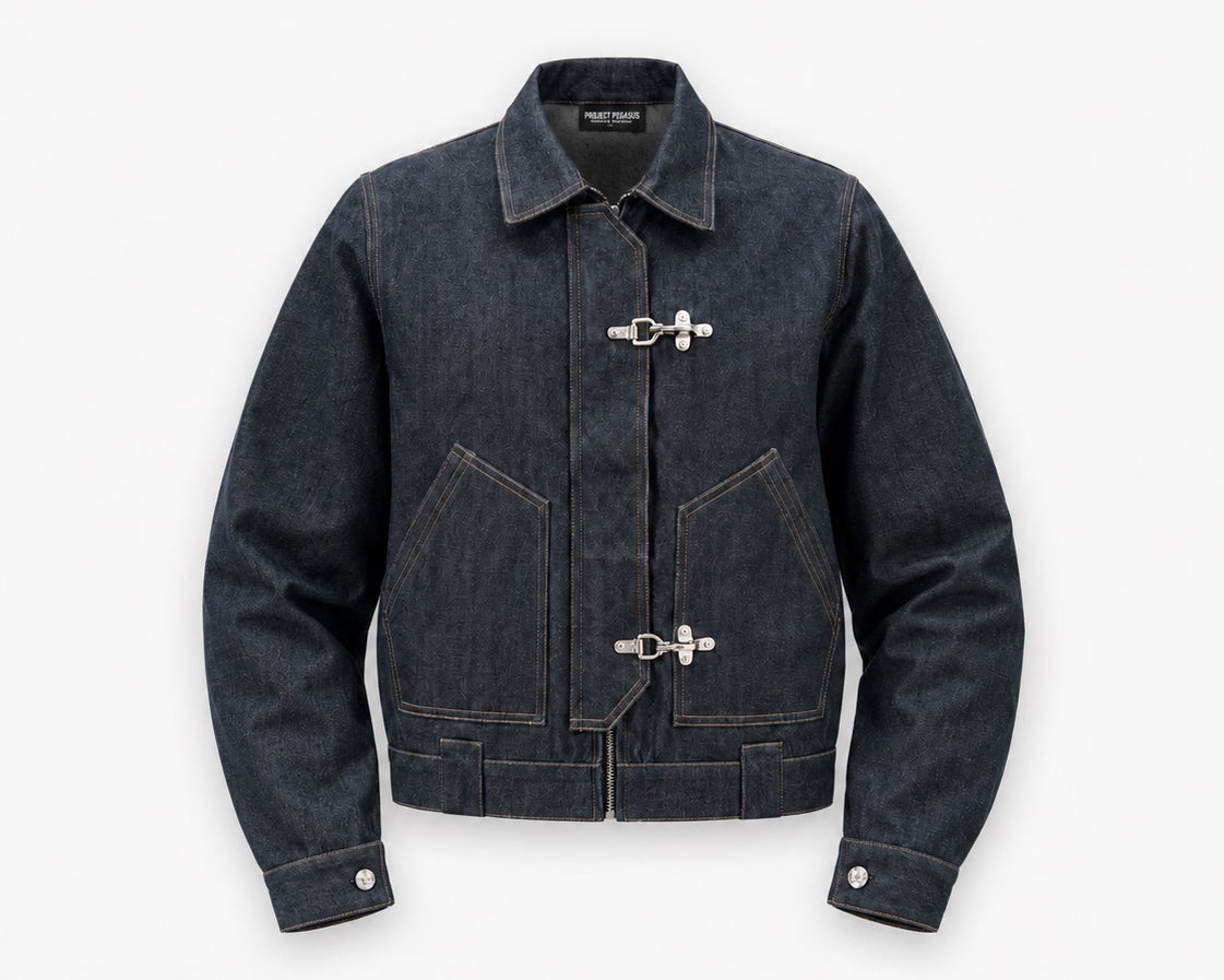 BUCKLE DENIM JACKET Project Pegasus