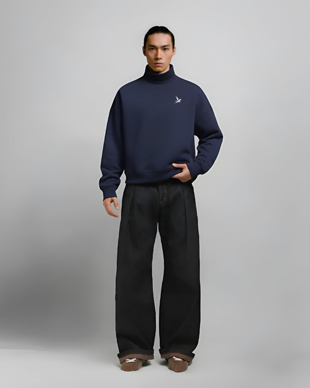 Heritage Premium Sweatshirt Navy Project Pegasus