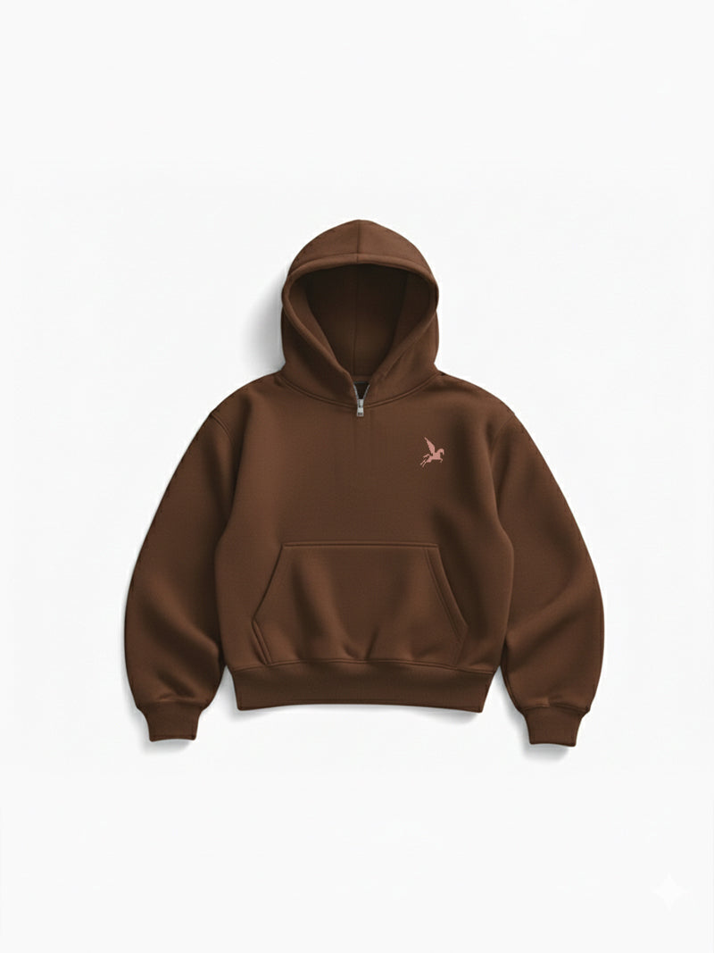 Cozy Cropped Hoodie Project Pegasus