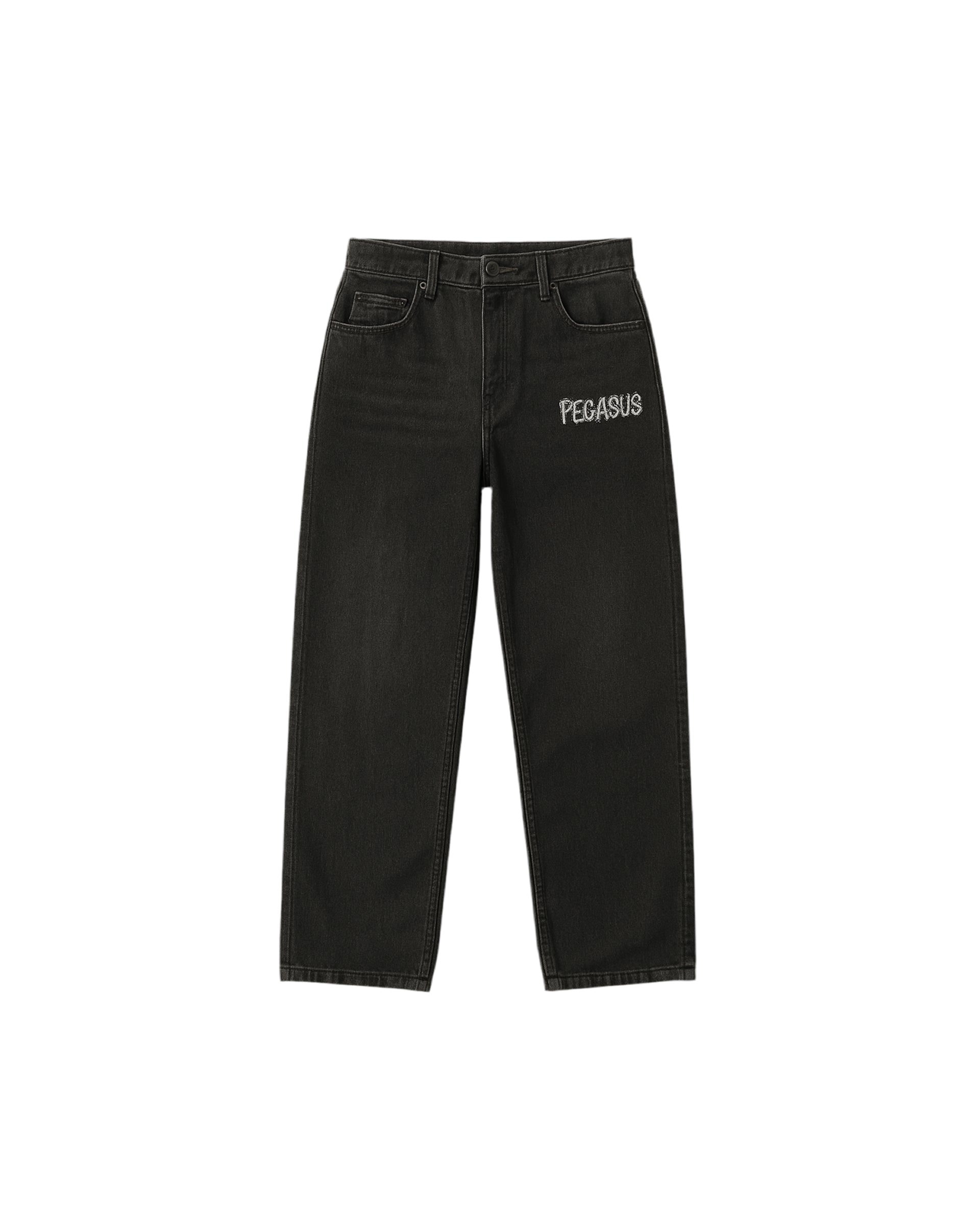 BLACK BAGGY JEANS Pegasus
