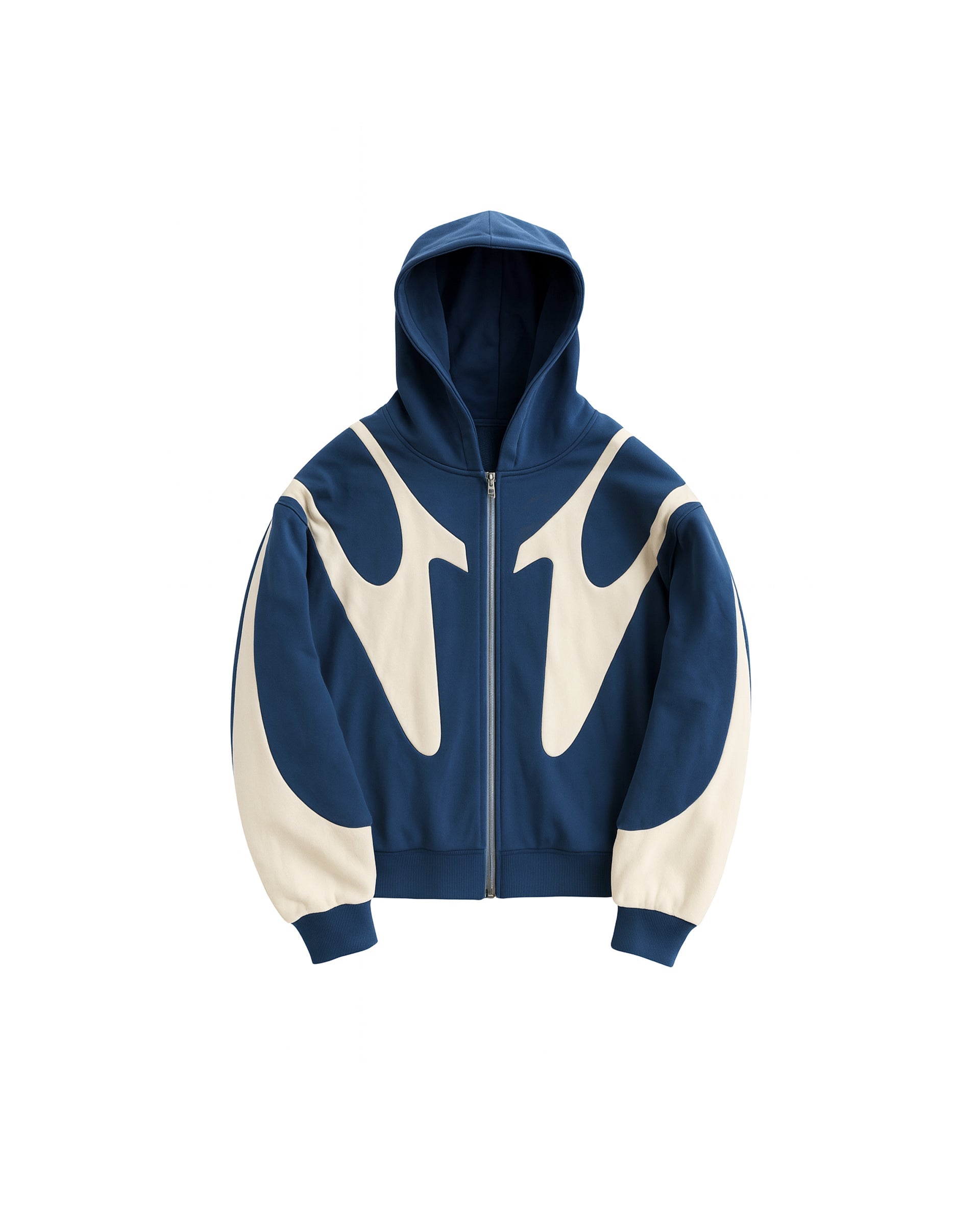 Fuse Hoodie - Navy/Cream Pegasus