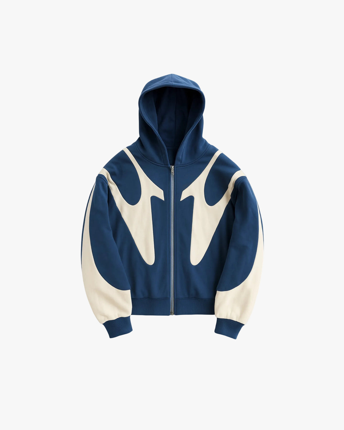 Fuse Hoodie - Navy/Cream Pegasus