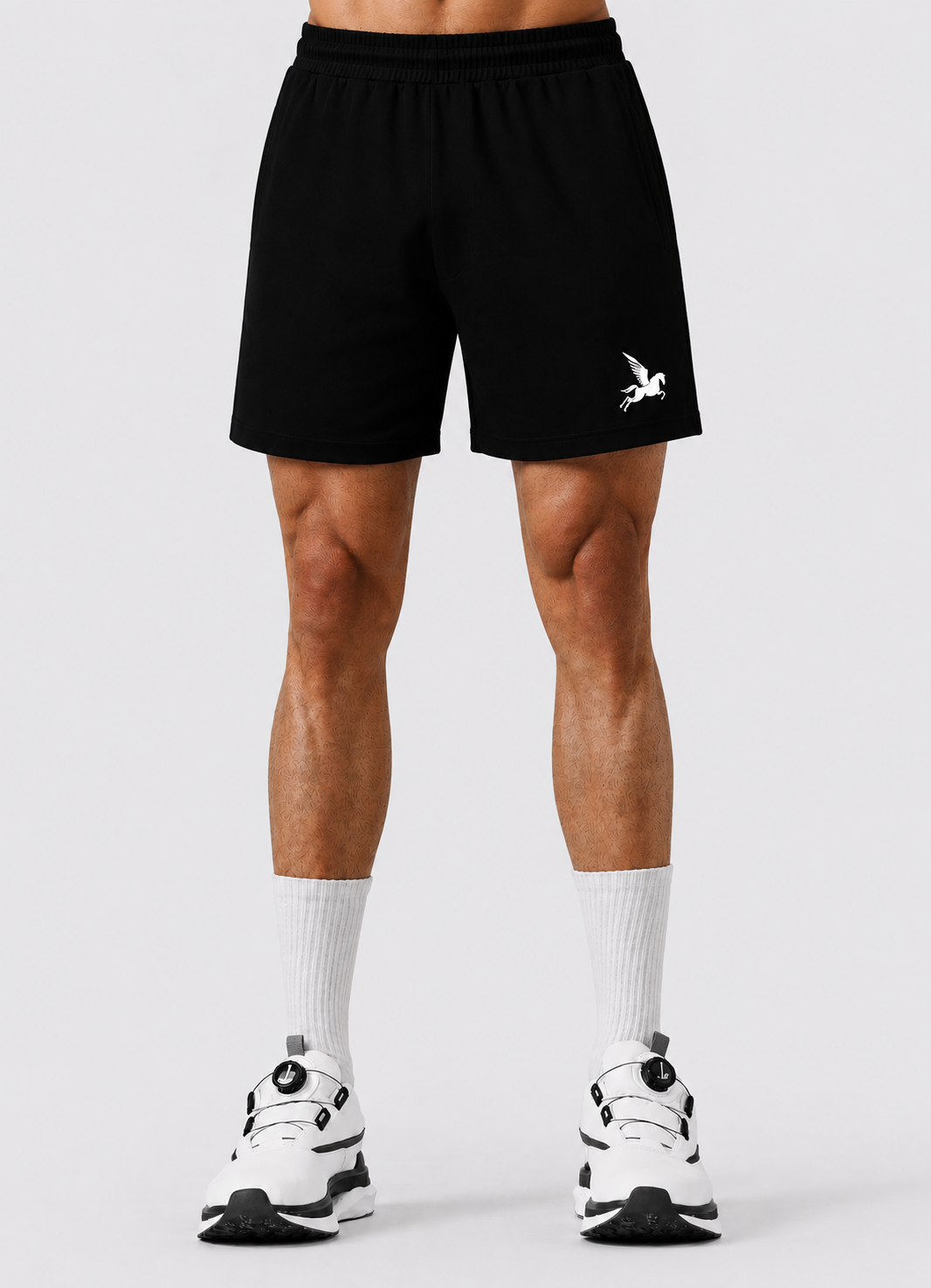 Black Basic Shorts Project Pegasus
