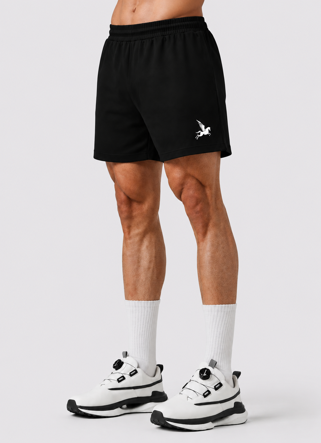 Black Basic Shorts Project Pegasus