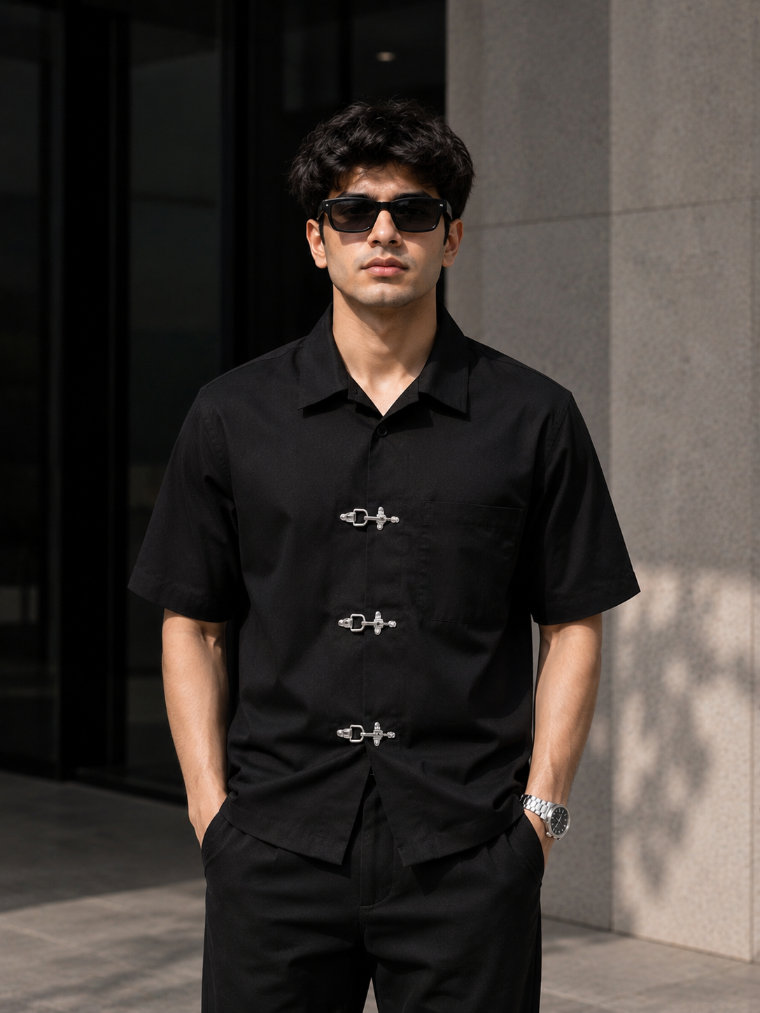 BUCKLE BUTTON DOWN SHIRT Project Pegasus
