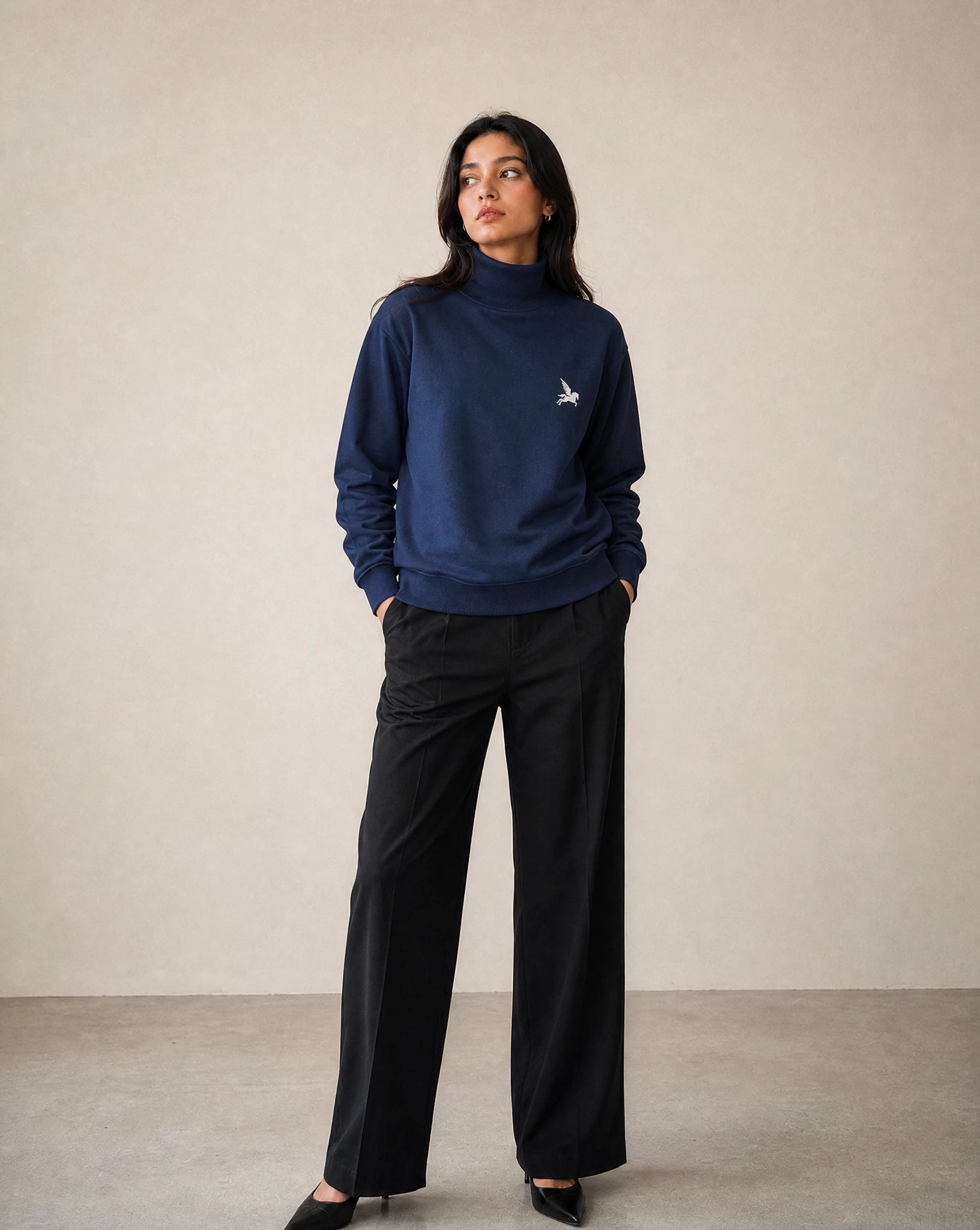 Heritage Premium Sweatshirt Navy Project Pegasus
