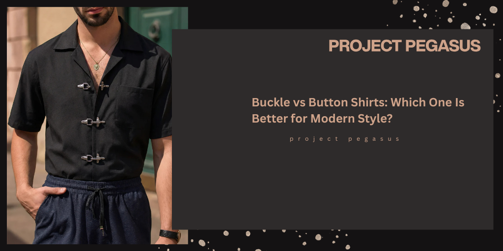Buckle vs Button Shirts: Which One Is Better for Modern Style? Pegasus