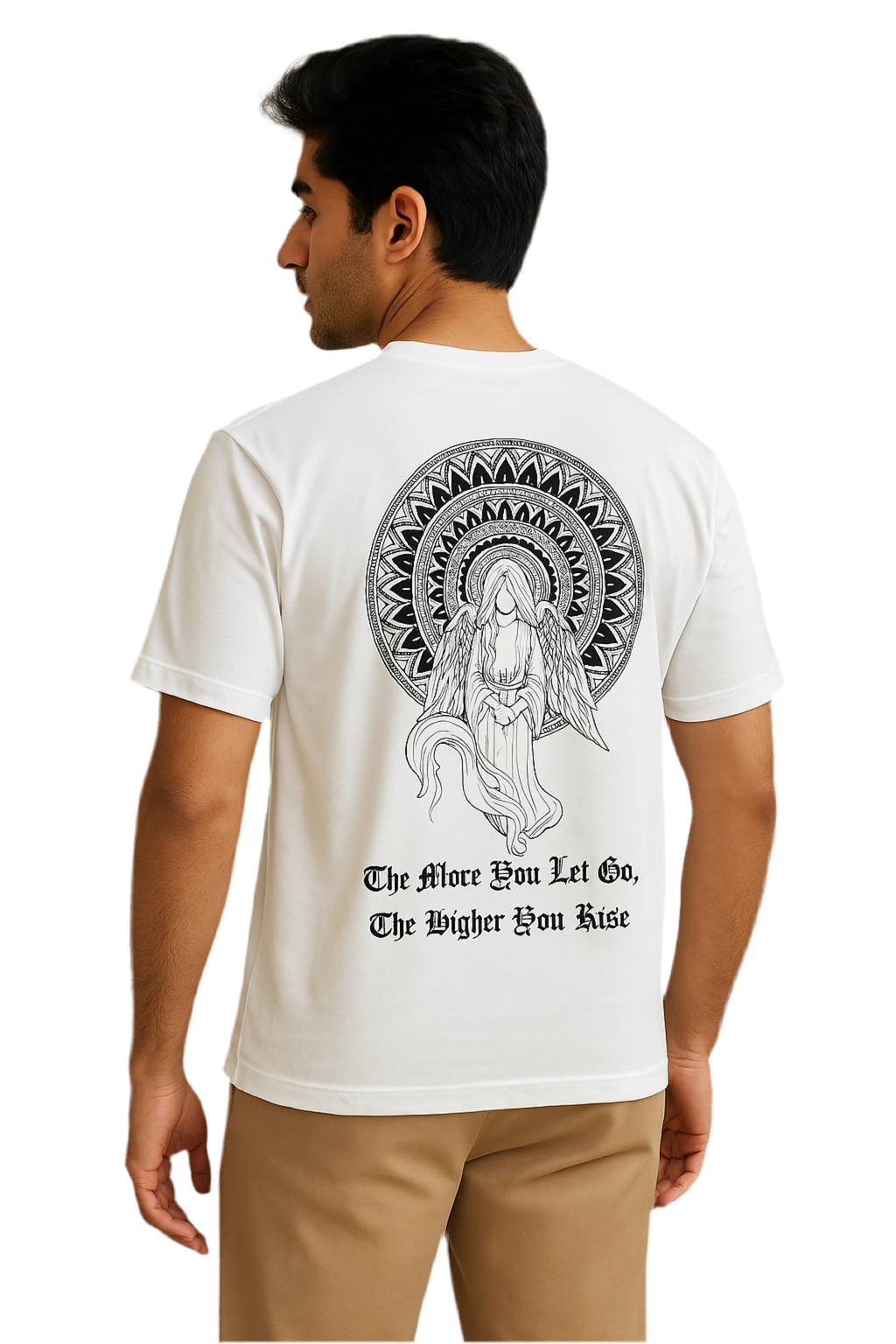 RISE HIGH T-SHIRT- WHITE Pegasus