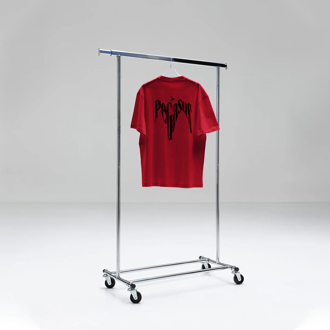 ANIME MAROON T-SHIRT
