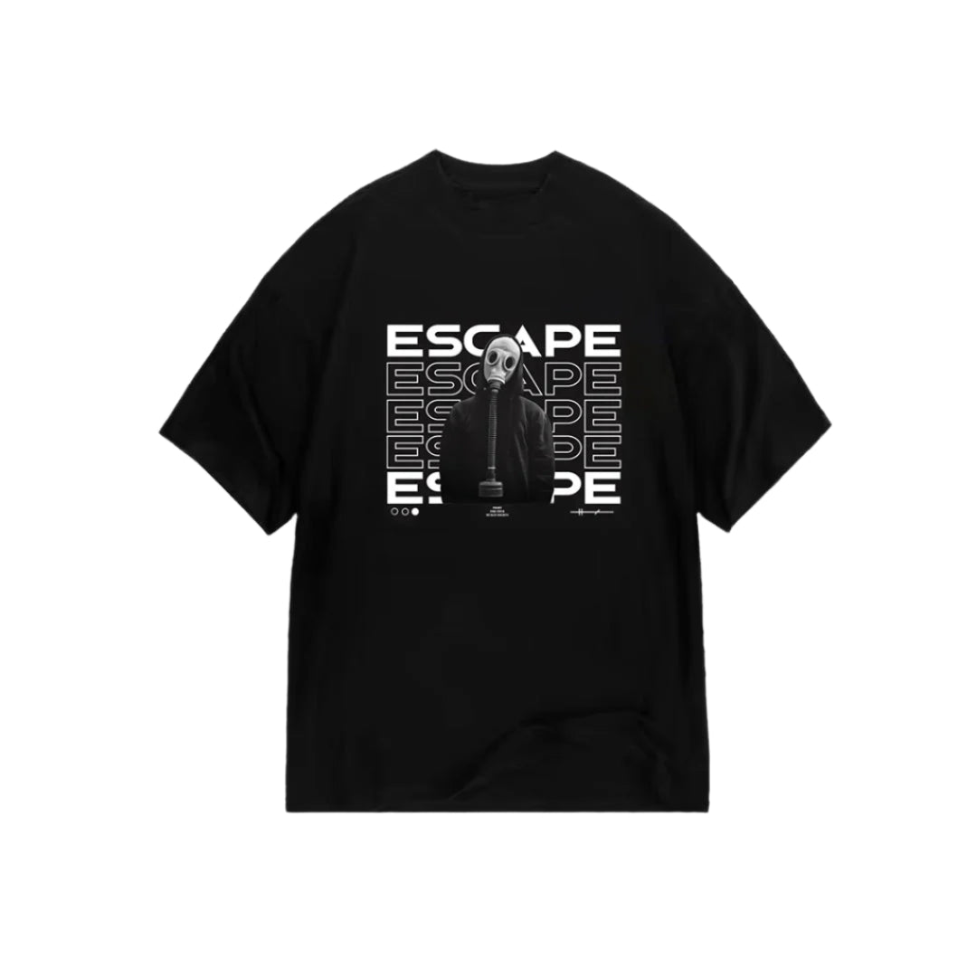 ESCAPE T-SHIRT- BLACK Pegasus