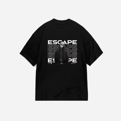 ESCAPE T-SHIRT- BLACK