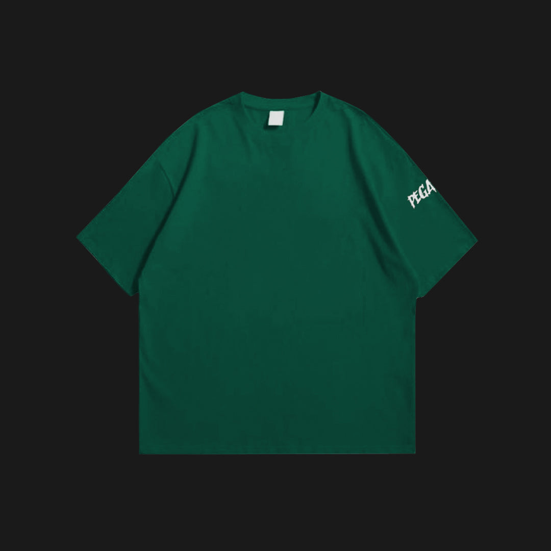 BASIC OLIVE GREEN T-SHIRT Black