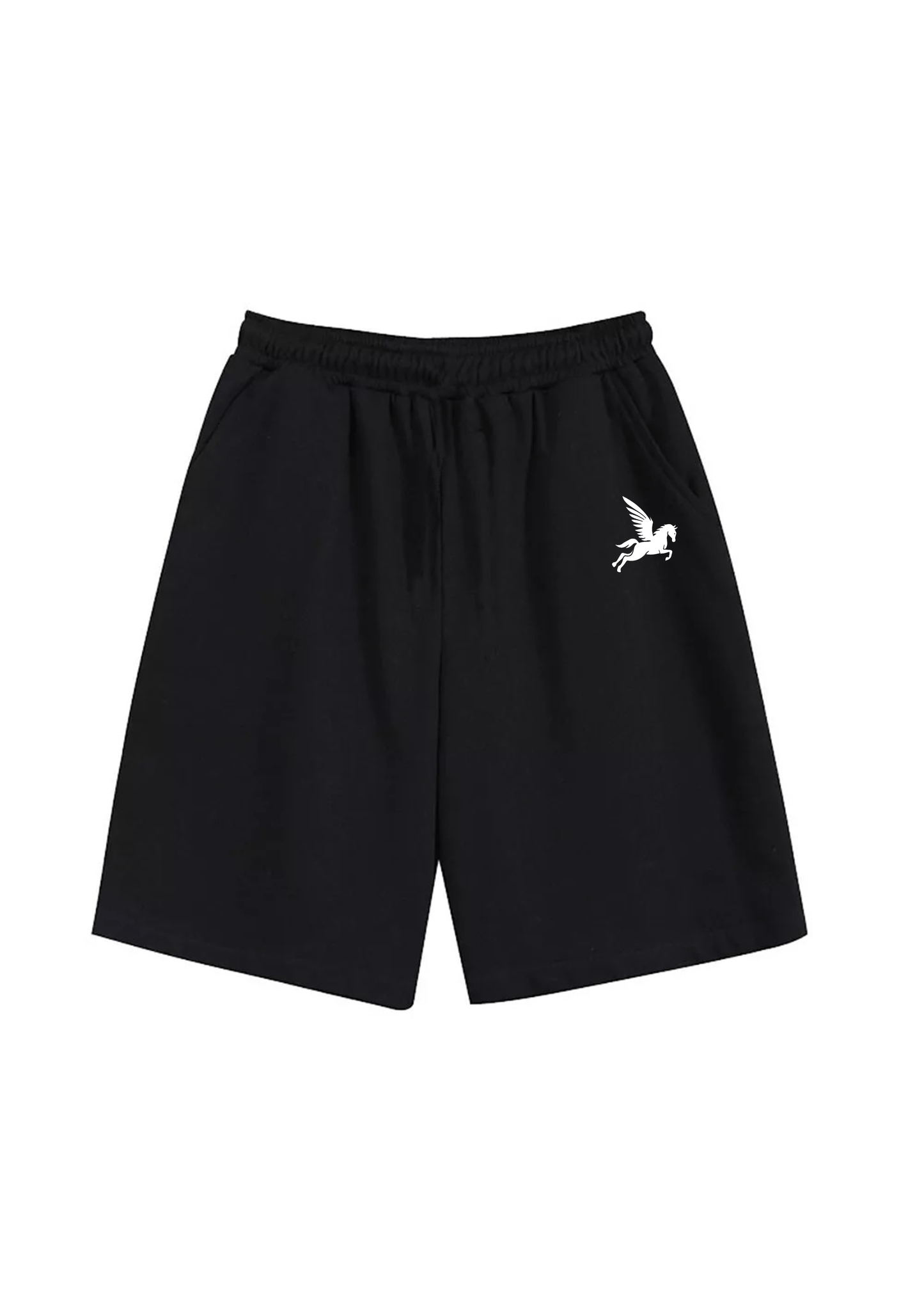 Black Basic Shorts