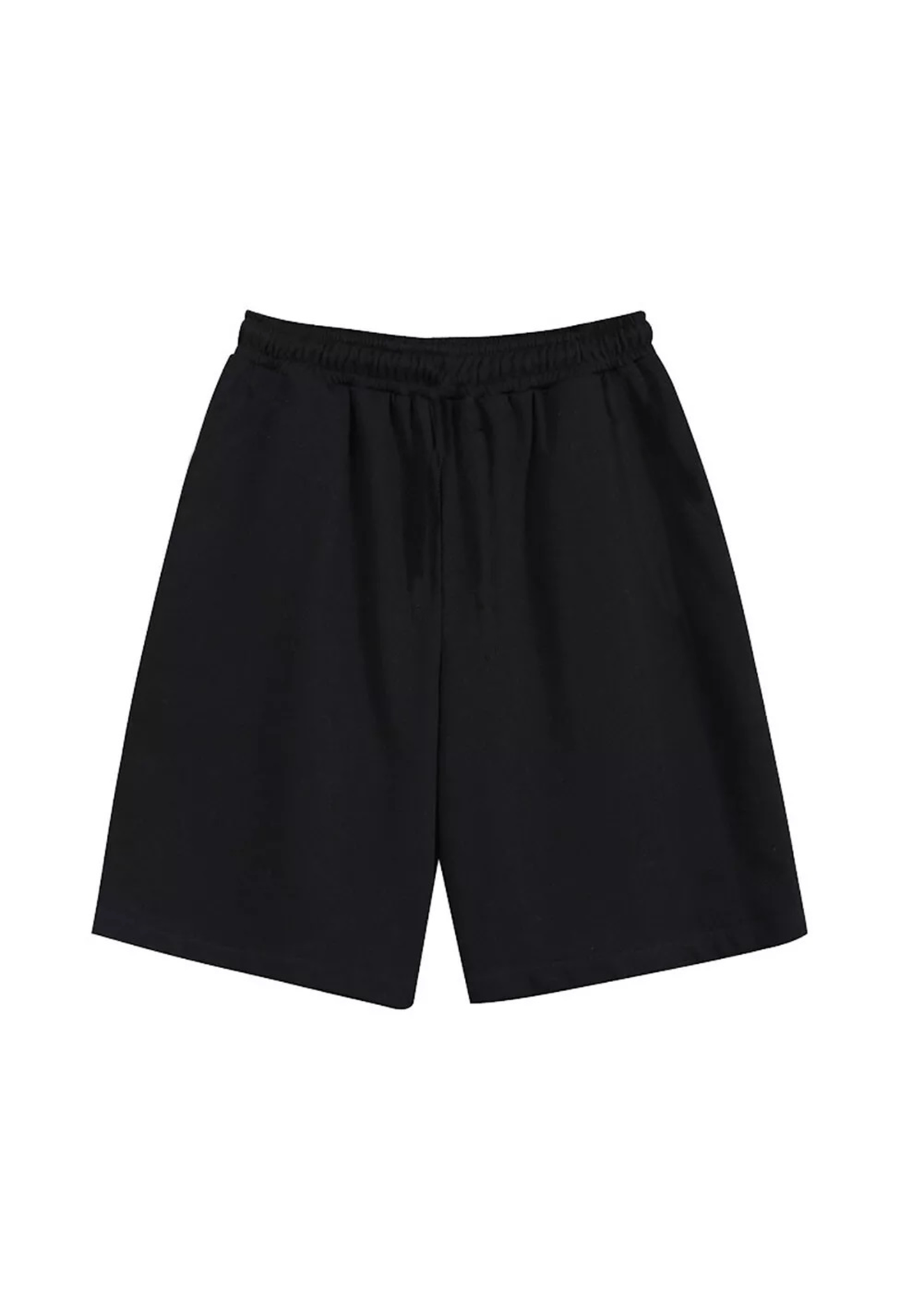 Black Basic Shorts