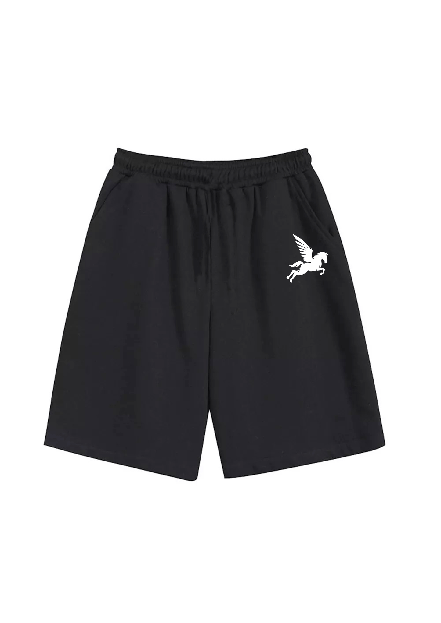 Dark Gray Basic Shorts