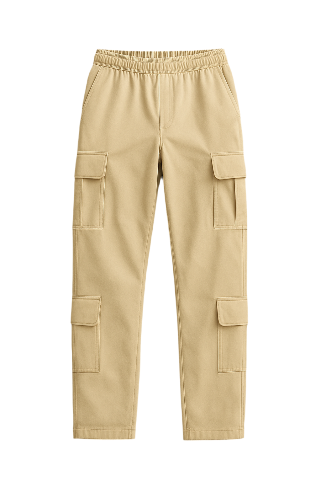 Multiple Pockets Cargo- Beige Pegasus
