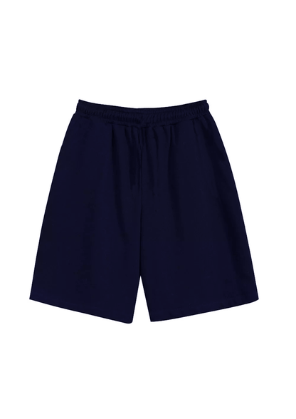 Navy Blue Basic Shorts