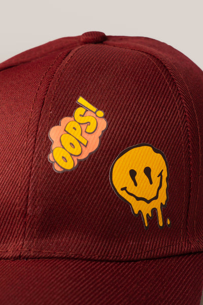 RED SMILEY CAP Pegasus