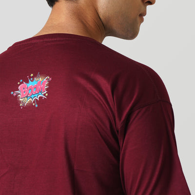 WOW T-SHIRT- RED Pegasus