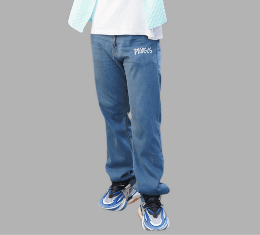 BLUE BAGGY JEANS - UNISEX