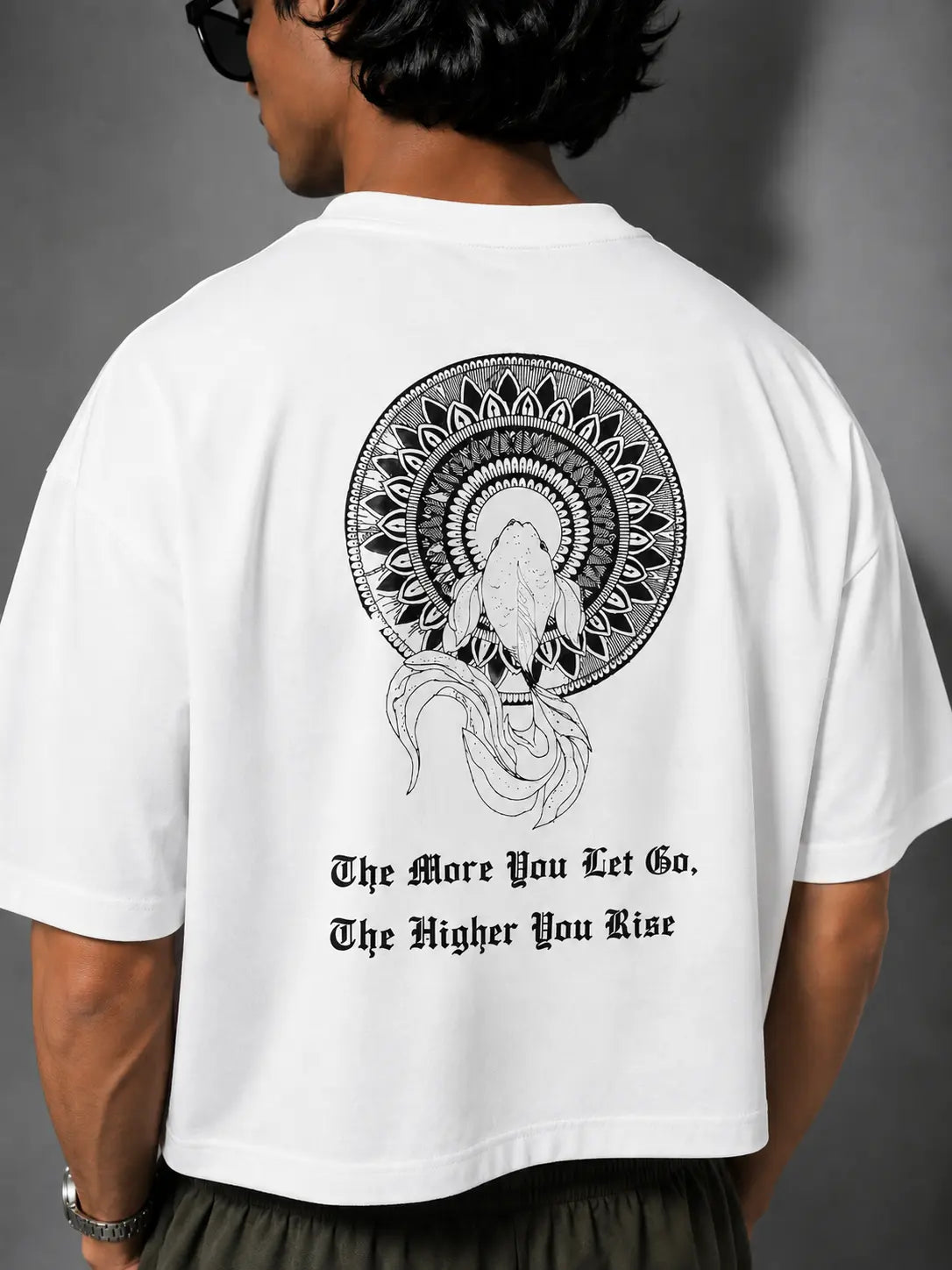 RISE HIGH T-SHIRT- WHITE Project Pegasus