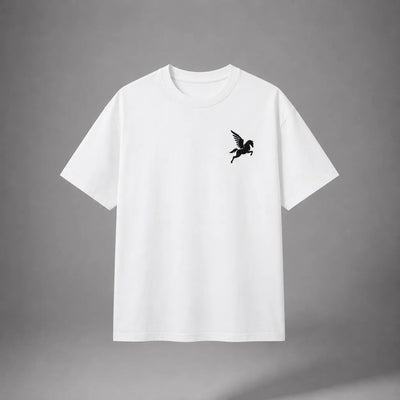 RISE HIGH T-SHIRT- WHITE Project Pegasus