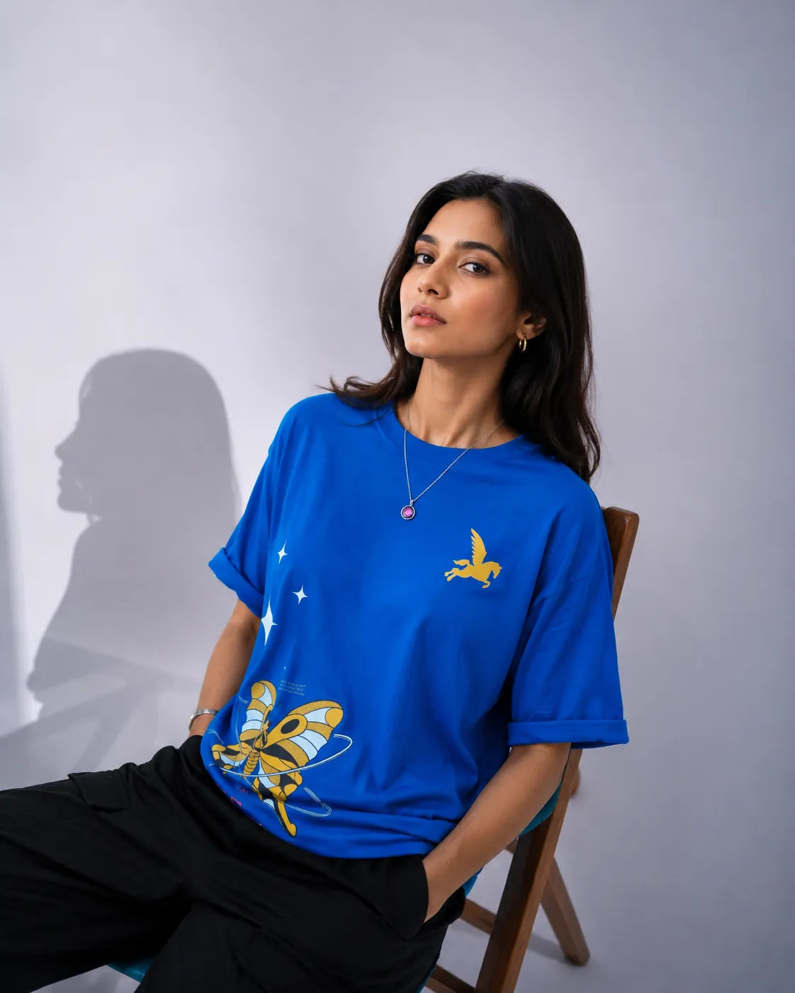 BUTTERFLY T-SHIRT- OVERSIZED Project Pegasus